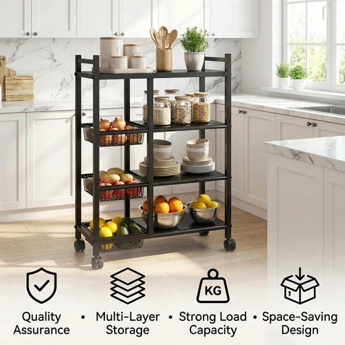 Rullbar Förvaringshylla Pro Mobil Organizer