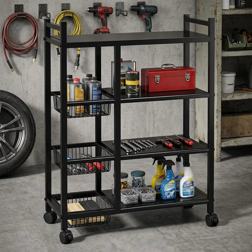 Rullbar Förvaringshylla Pro Mobil Organizer